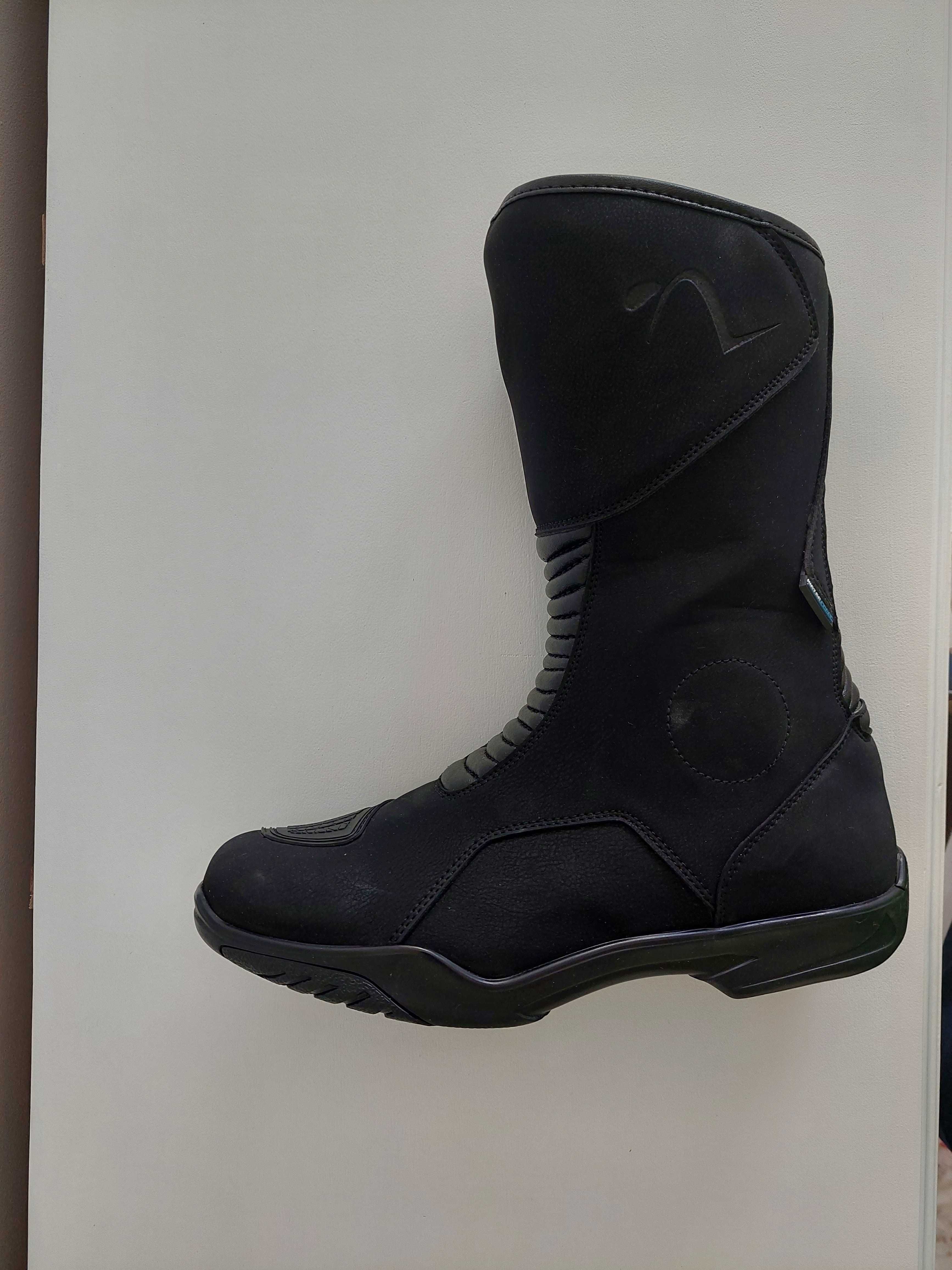 Botas de motociclismo estilo sport/touring novas 100% impermeáveis