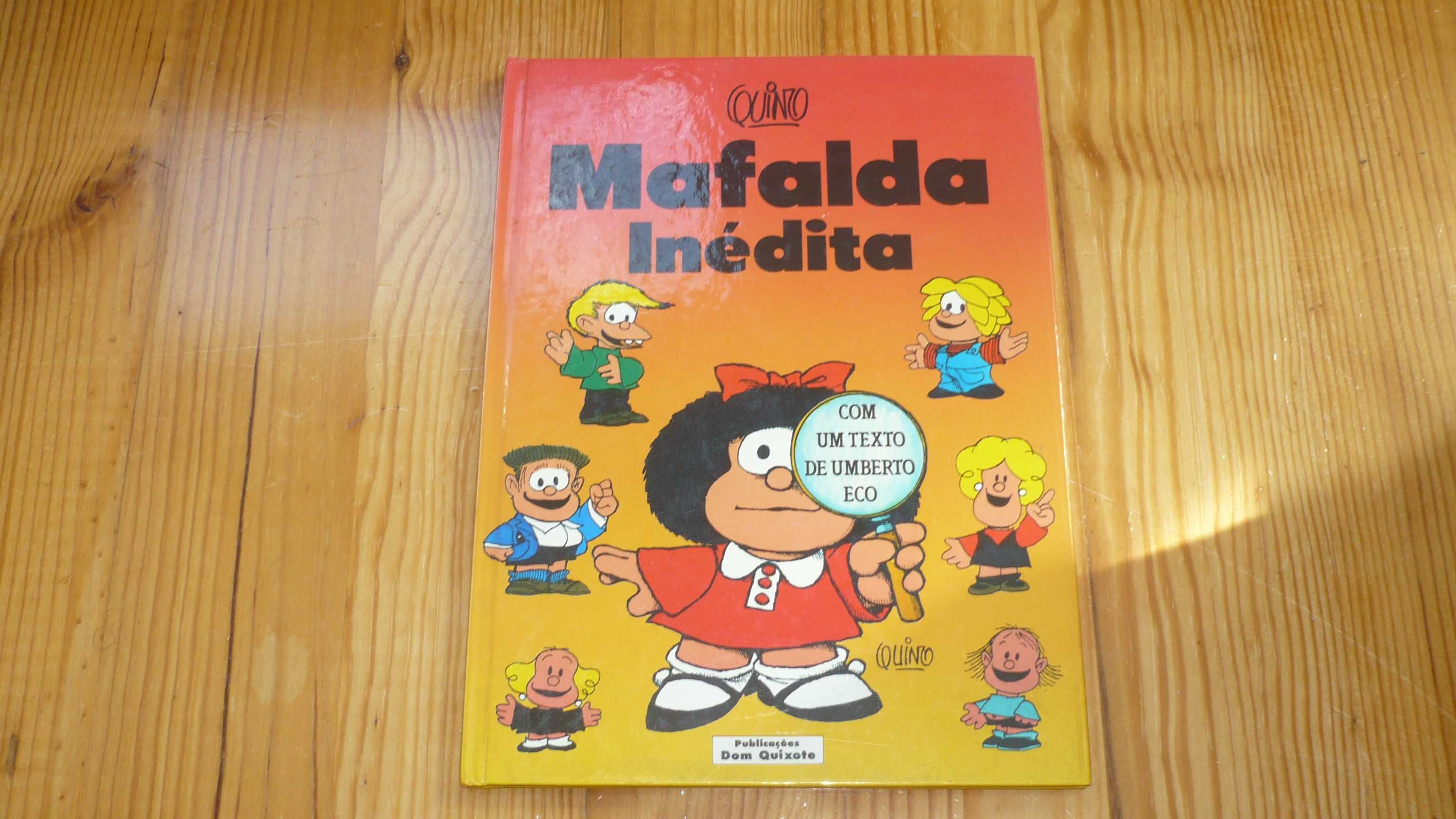 7 Livros da Mafalda - BD de Quino