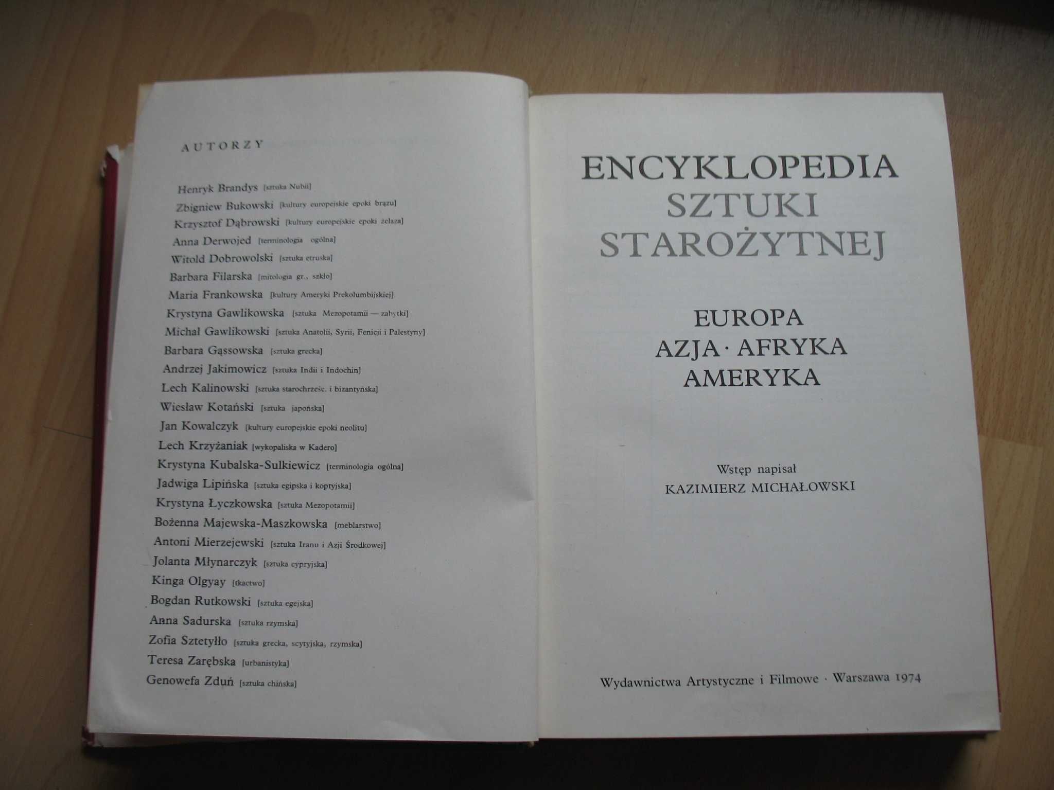 Encyklopedia Sztuki Starożytnej Szuka Starożytna Michałowski