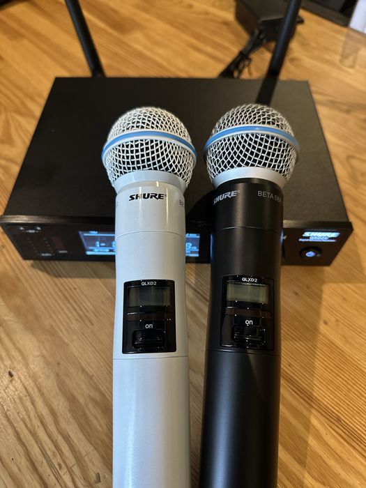 Радіомікрофон SHURE QLXD24 BETA58 QXD24 ексклюзив, білий (blx,slx,qlxd