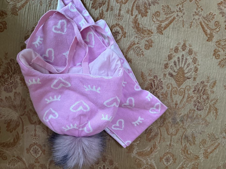 Шапка розмір 50. Зима і Шарф