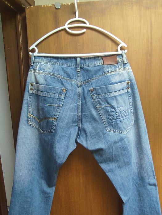 Calças jeans azul