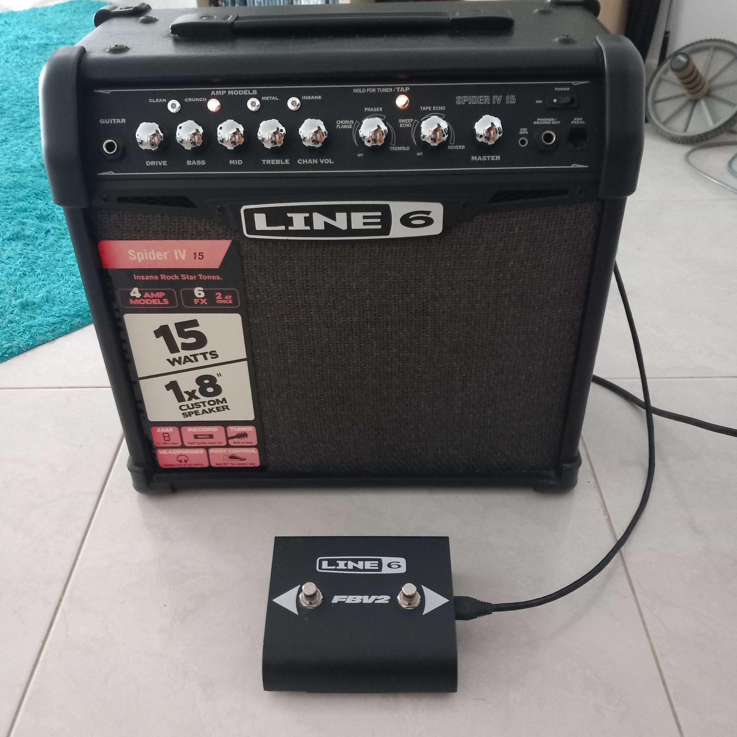 LINE6 Spider iv guitar amplifier