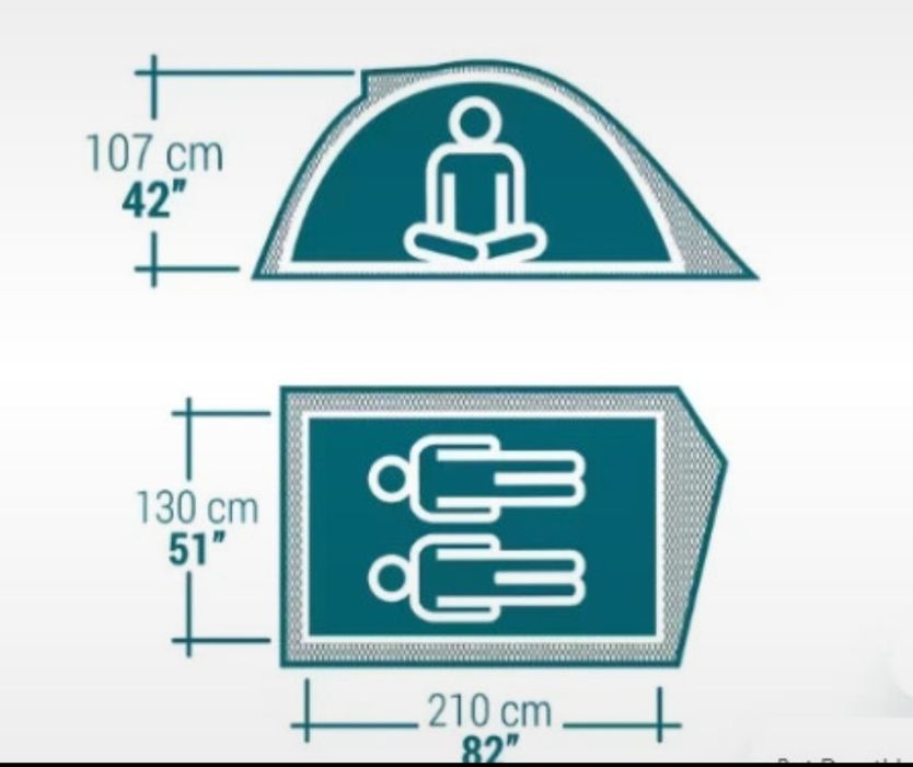 Tenda Quechua 2 pessoas