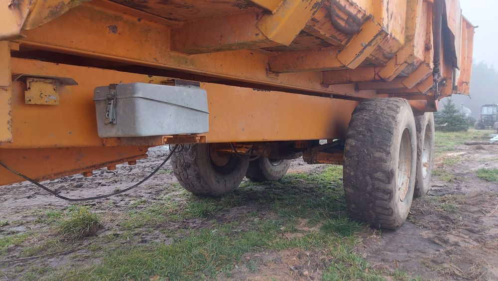 Przyczepa skorupowa Rolland 12 ton tandem