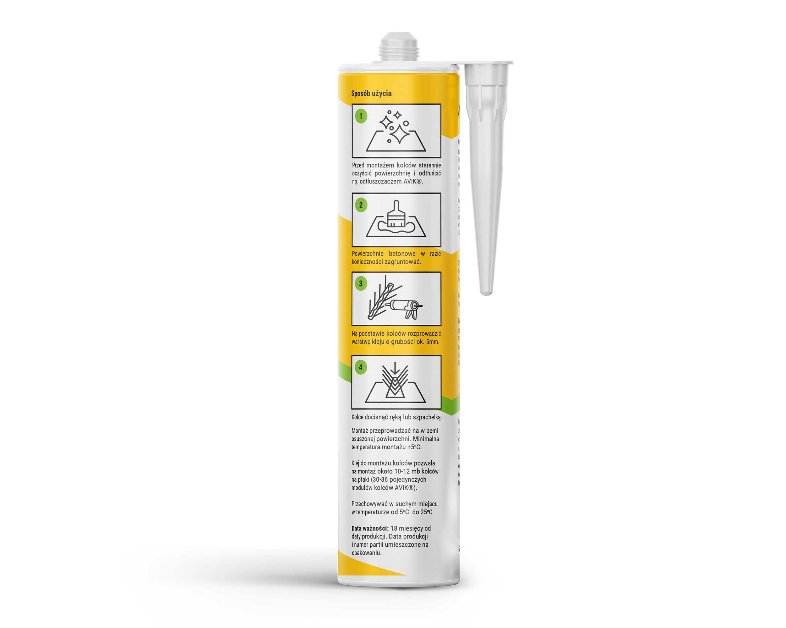 Profesjonalny klej do kolców Avik 310ml