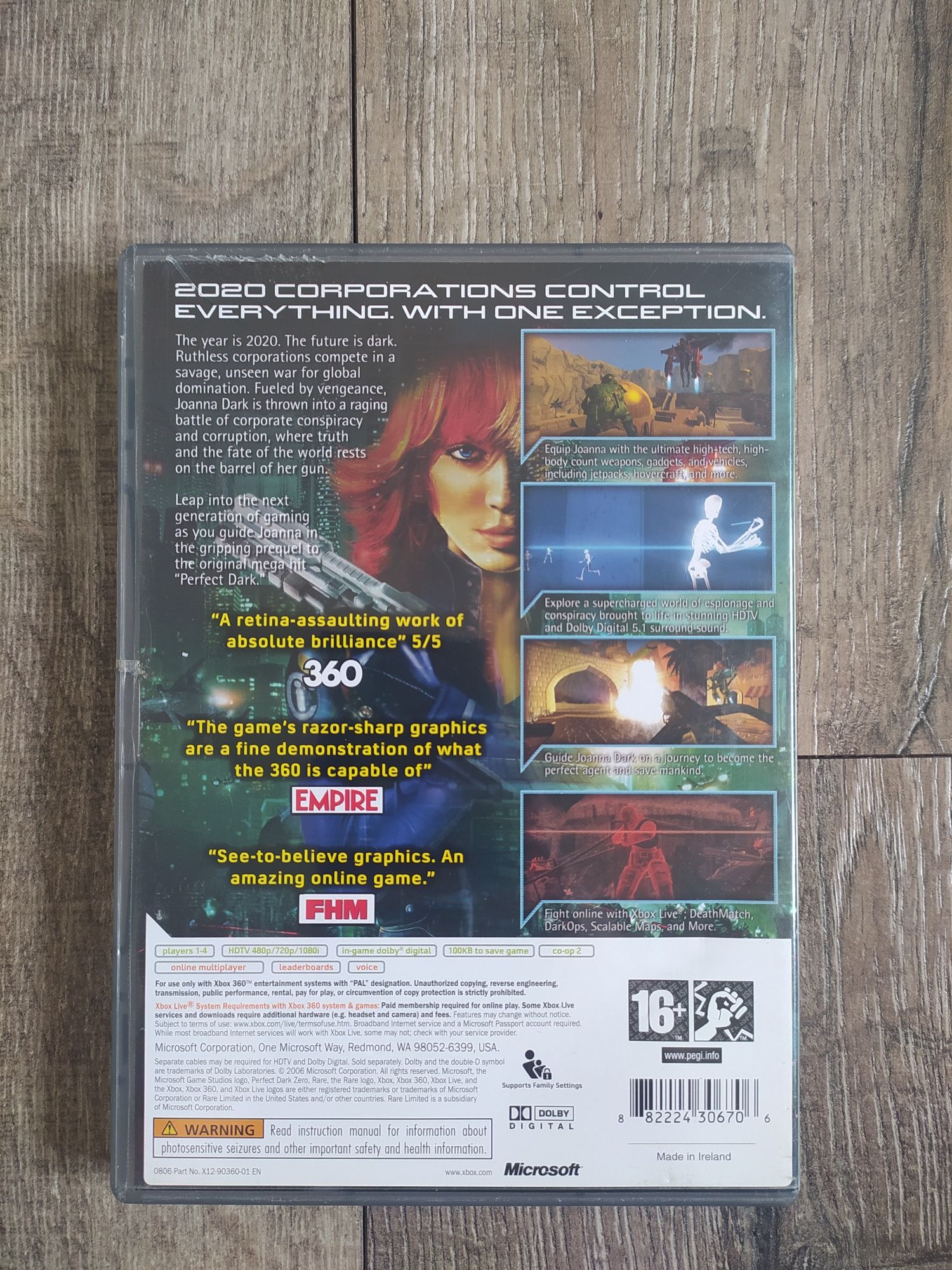 Gra Xbox 360 Perfect Dark Zero Wysyłka w 24h