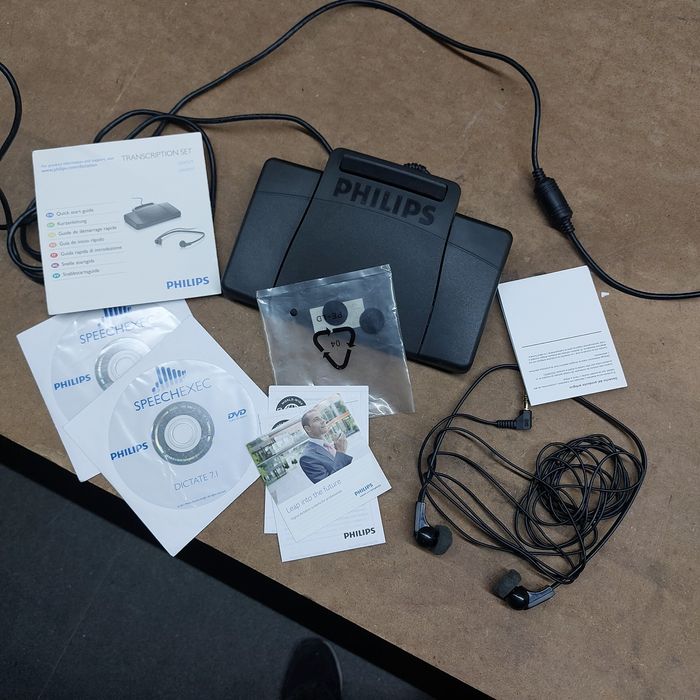 Urządzenie Pedał do Transkrypcji Philips