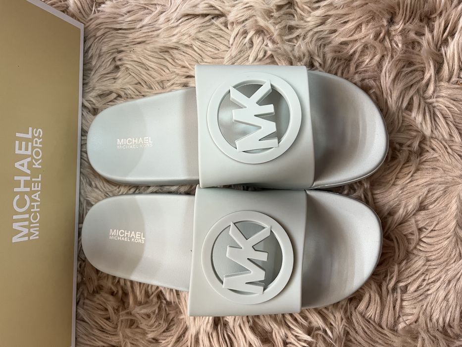 Michael Kors klapki jett charm chopout mk logowane lekkie r 36