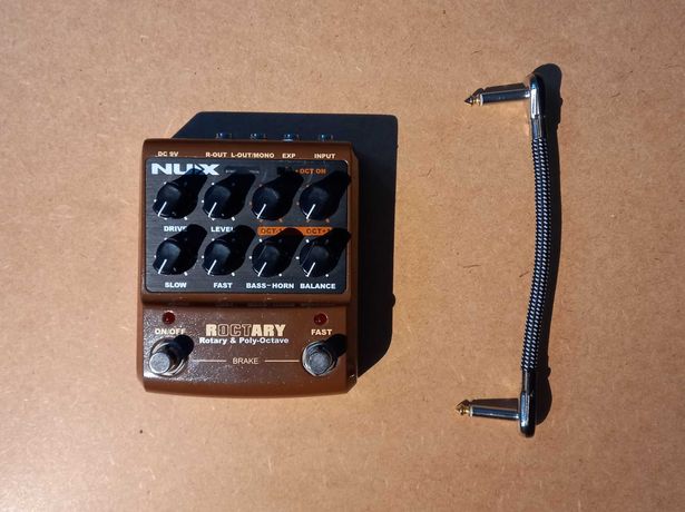 NUX ROCTARY analogowy efekt gitarowy octave + rotary reverb