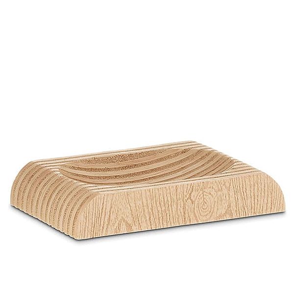 Mydelniczka Kela Kaiu, żywica polimerowa, 13 x 9 x 2,5 cm, drewniany w