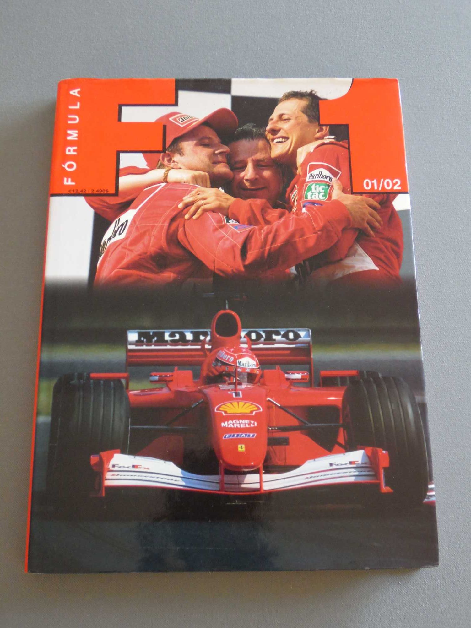 Livro Fórmula 1 2001/02