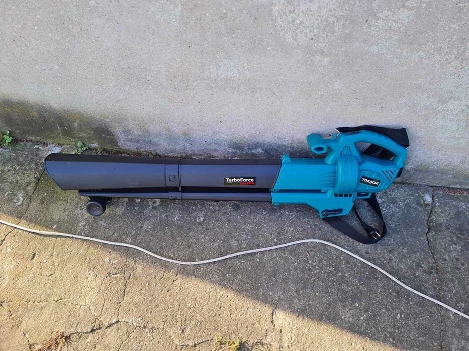 NOWA Dmuchawa Do Liści Odkurzacz Rozdrabniacz Elektryczna Ogrodowa 45L