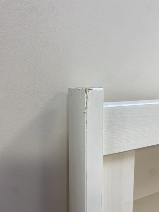 Rama łóżka Hemnes Ikea 140 x 200 biała bejca