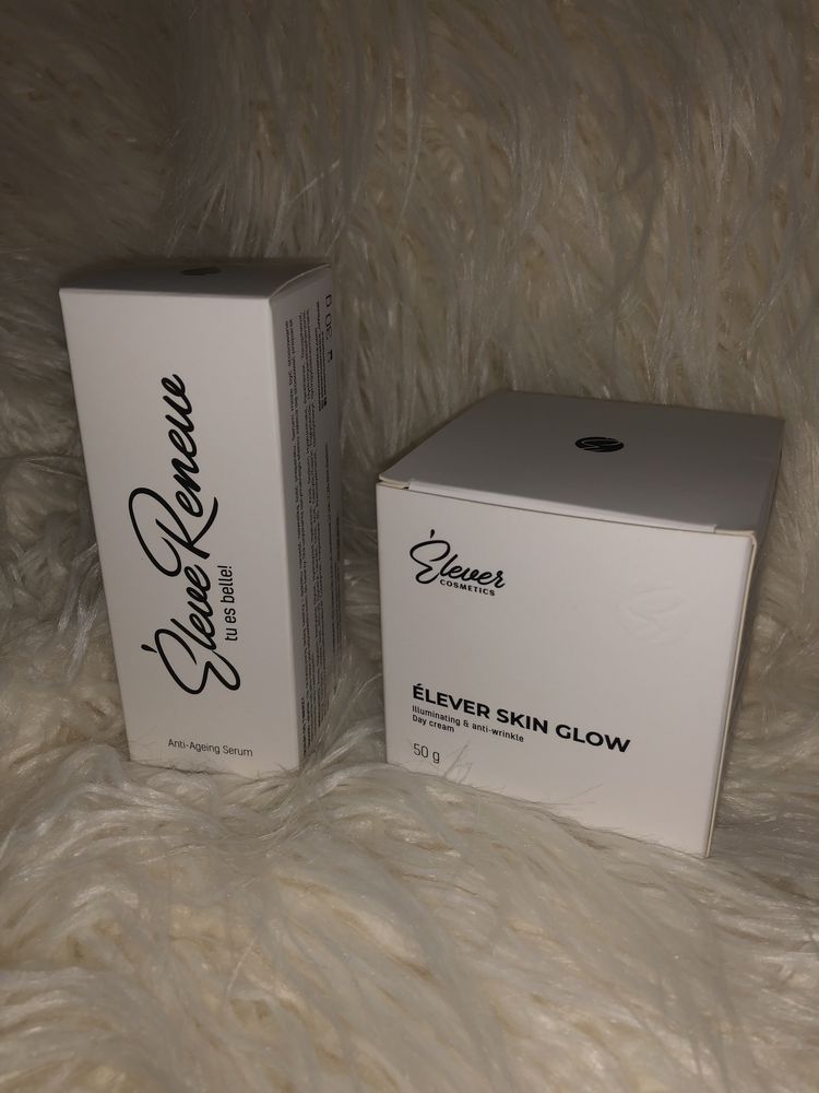 Elever Cosmetics serum i krem przeciwzmarszczkowe anti-ageing glow