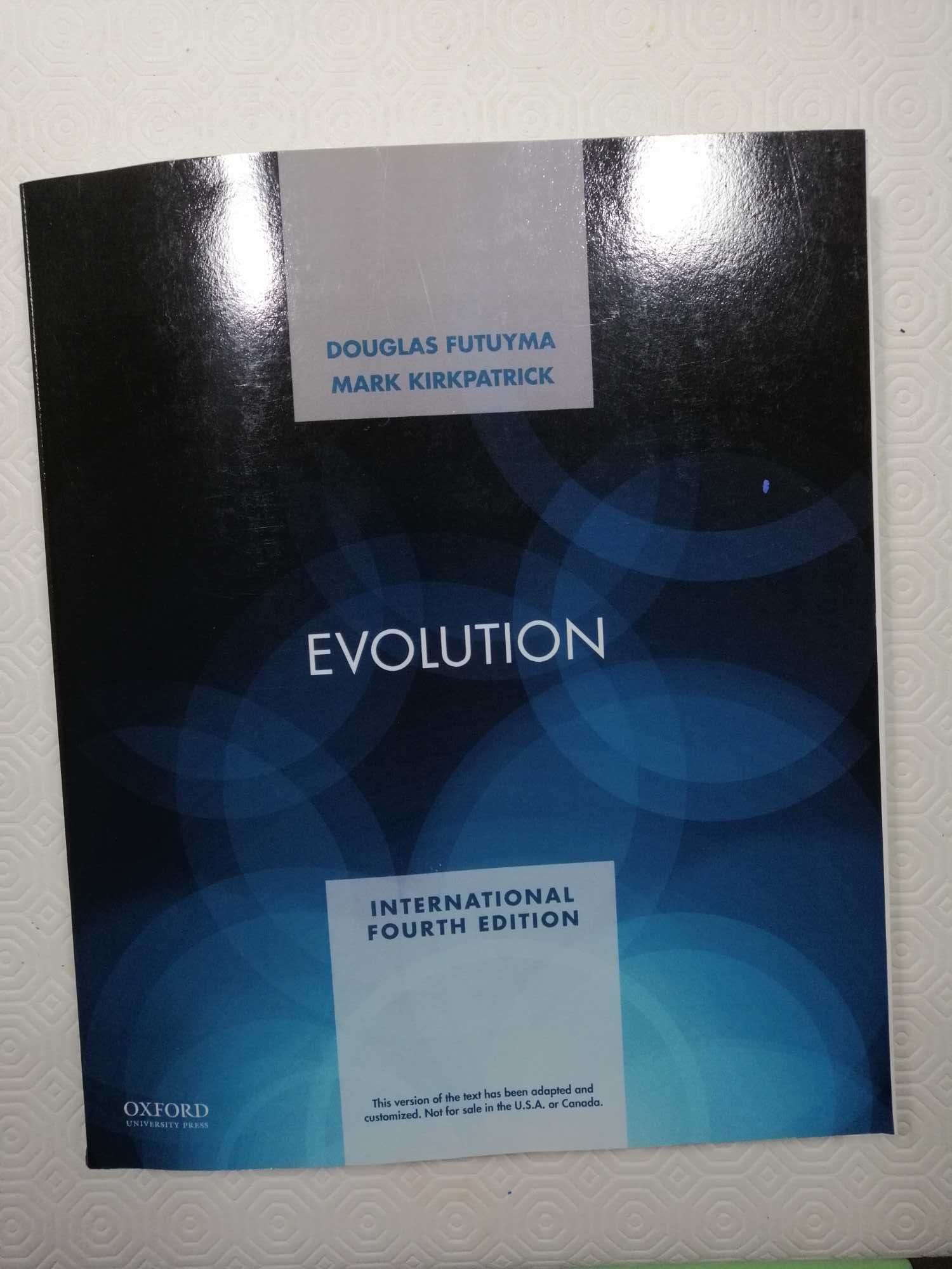 Livro "Evolution", de Futuyma e Kirkpatrick (4ª Edição)