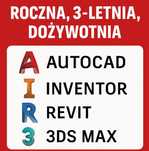 Licencje AutoCAD, Inventor, Revit rok/3lat/wieczyste '18-2025 FIRMA FV