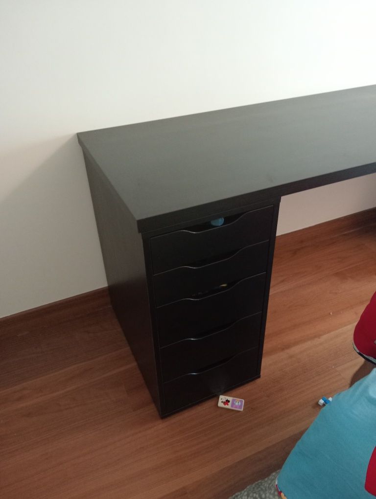 Secretaria IKea 120x 60, 12 gavetas