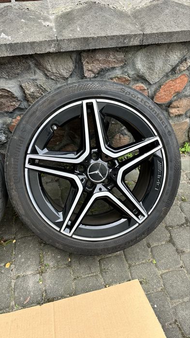 Alufelgi Mercedes c118 Cla 35 AMG Oryginalne z 2 oponami