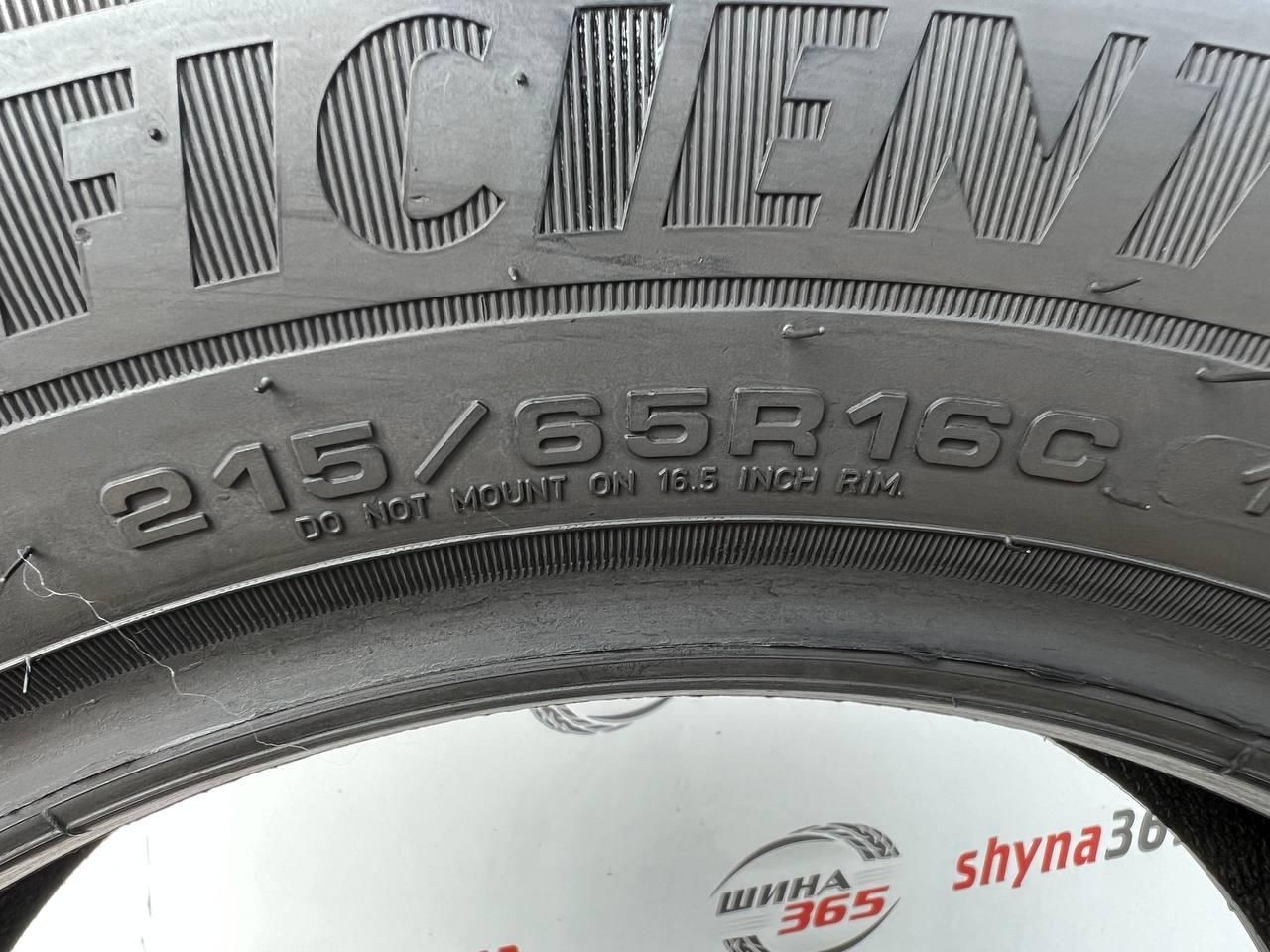 шини бу літо 215/65 r16c goodyear efficientgrip cargo 6mm