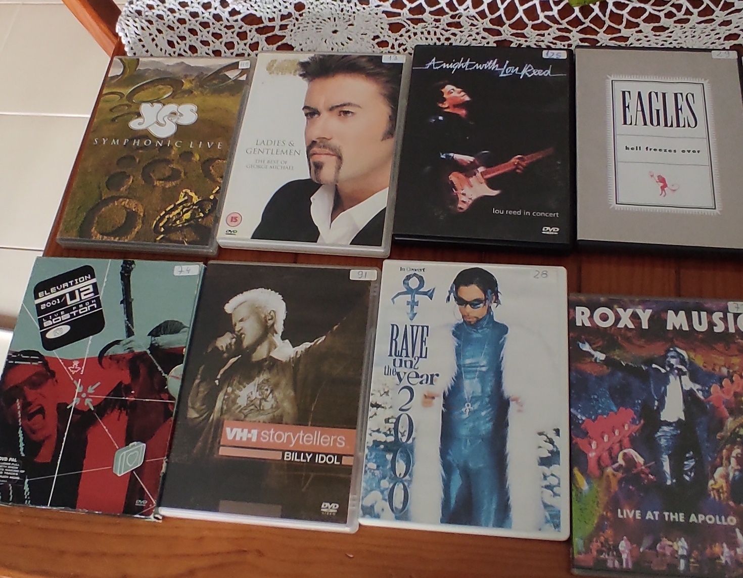 DVDS Originais de Concertos de música