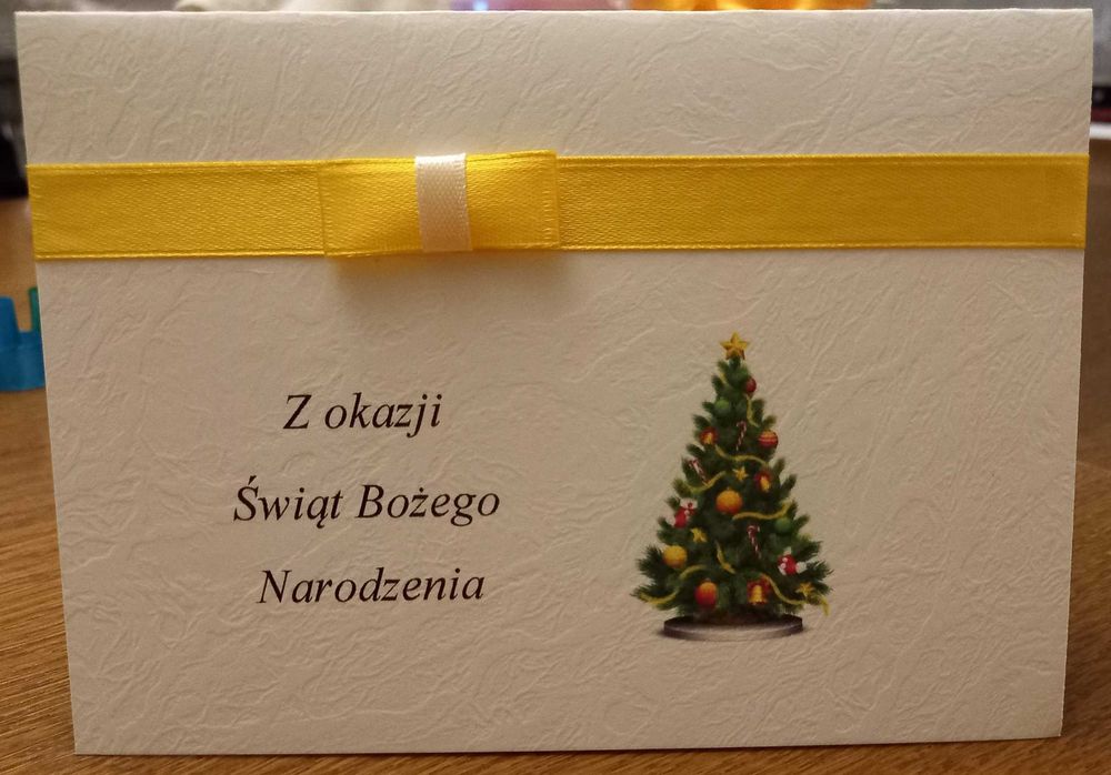 Kartki okolicznościowe okazji Świąt Bożego Narodzenia Bożonarodzeniowe