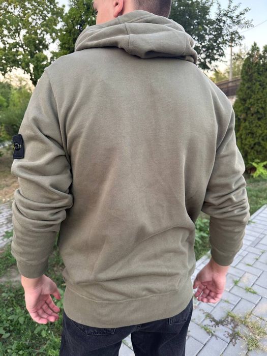 Хакі худі Stone Island чоловіча, нова з бірками