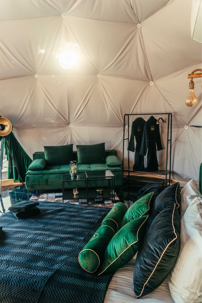 Wolne od dziś Góralski Harem Osada Glamp, jacuzzi, glamping