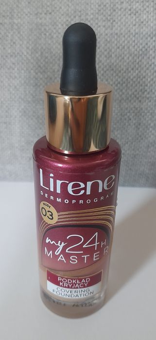 Lirene My 24H Master,kryjący podkład do twarzy 03 nude, 30 ml