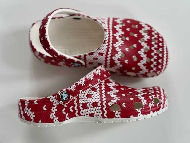 Сабо крокс Crocs Classic Holiday Sweater, 37, 38