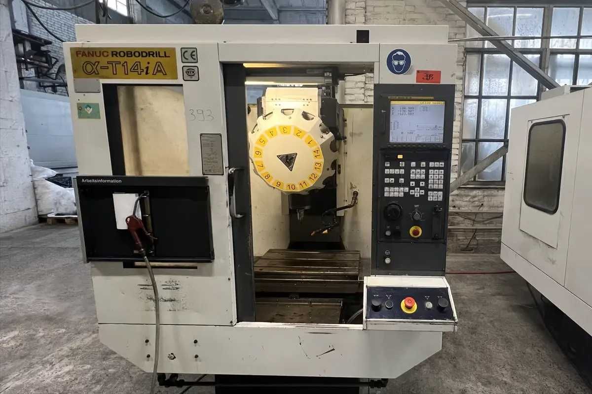Фрезерный станок /Фрезерний верстат з ЧПК Fanuc Robodrill Alpha-T14 ia