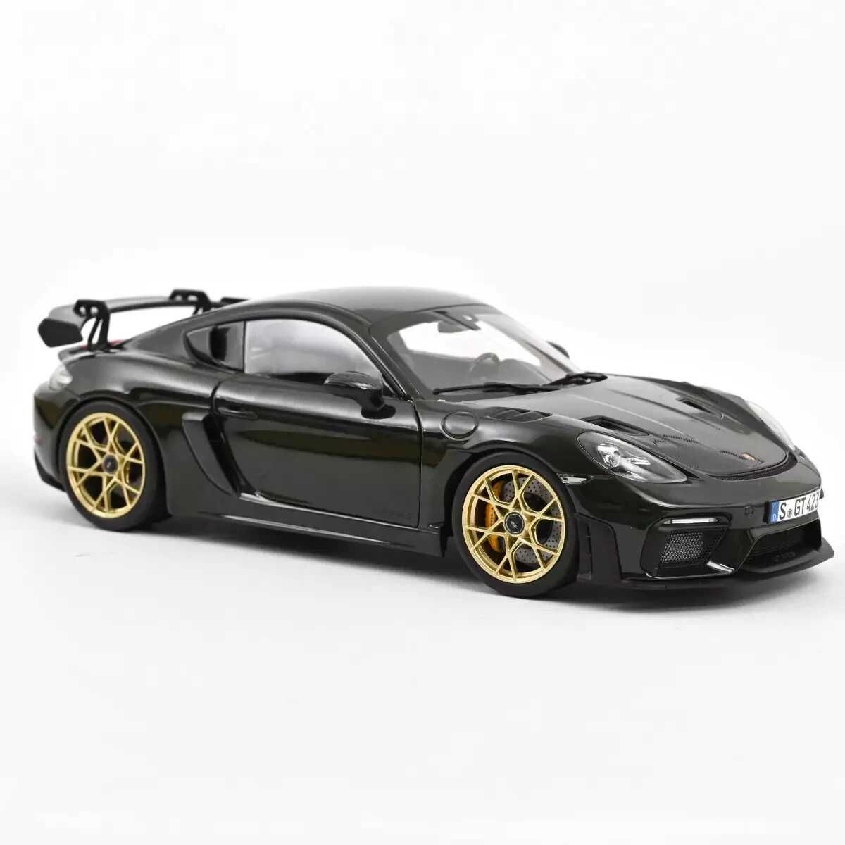 Porsche Cayman GT4 RS w/Weissach Pack 2023 Brewster Green Norev 1:18