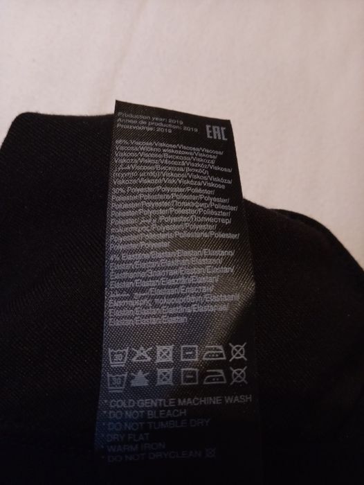 Czarna ciążowa spódnica XS Mamalicious