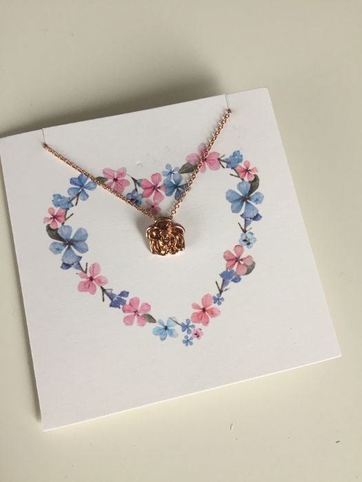 Naszyjnik Alison + karta na życzenia koperta Avon
