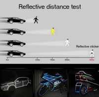 Светоотражающие наклейки для скутера, лента Длина: 800 см Ш: 10 мм