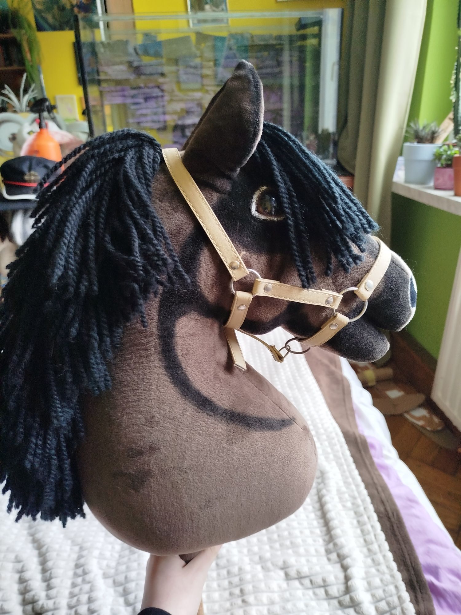 Hobby horse A3 brązowy