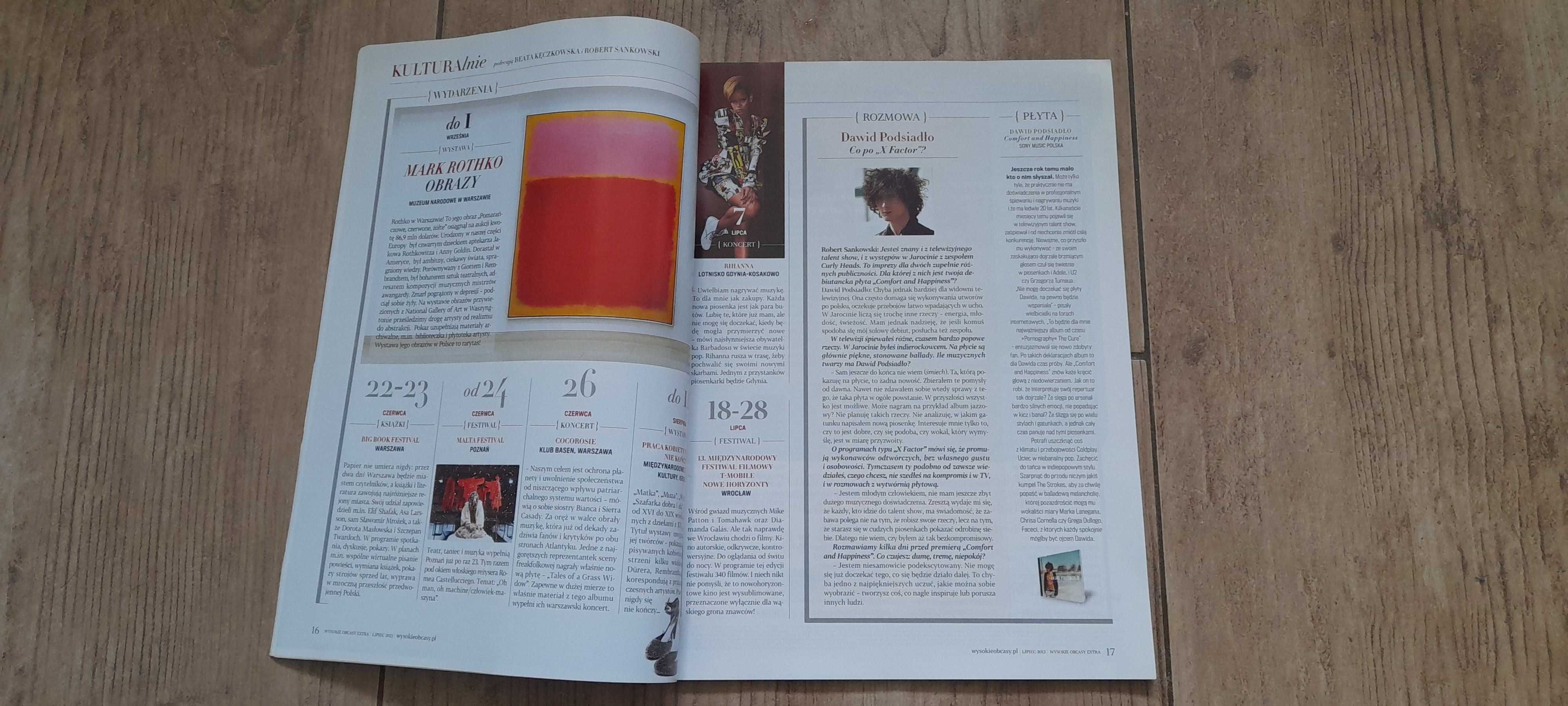 Gazeta "Wysokie Obcasy Extra" - Nr 3 (18) z lipca 2013 roku