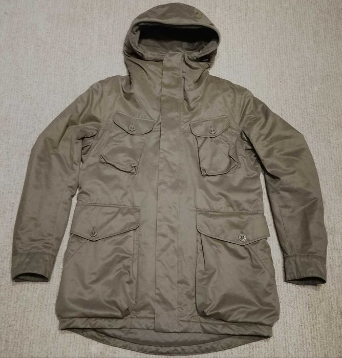 Мужская утепленная куртка парка H&M, разм. S