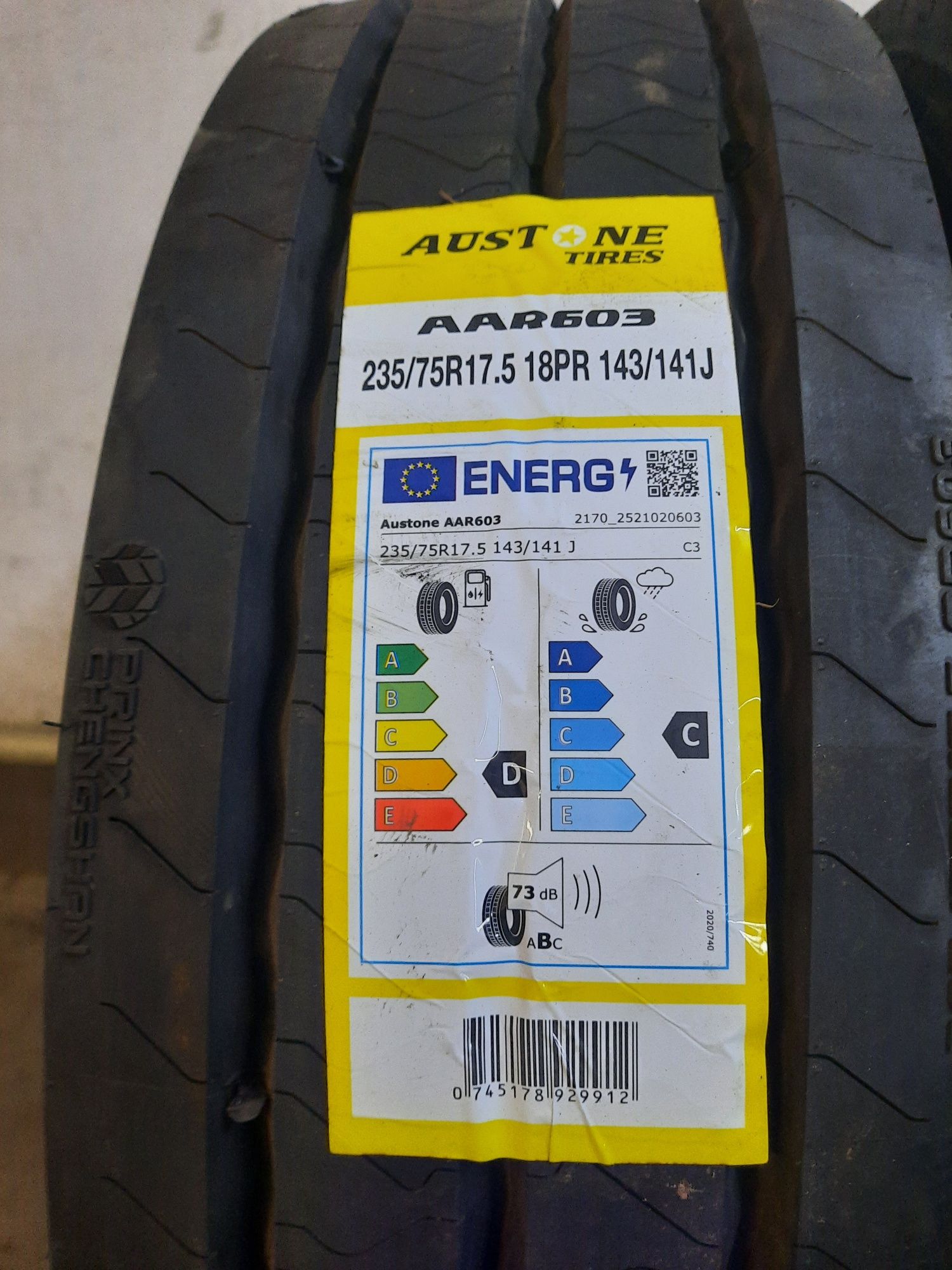 Opony 235/75 R17.5 Austone AAR603 18PR naczepa
