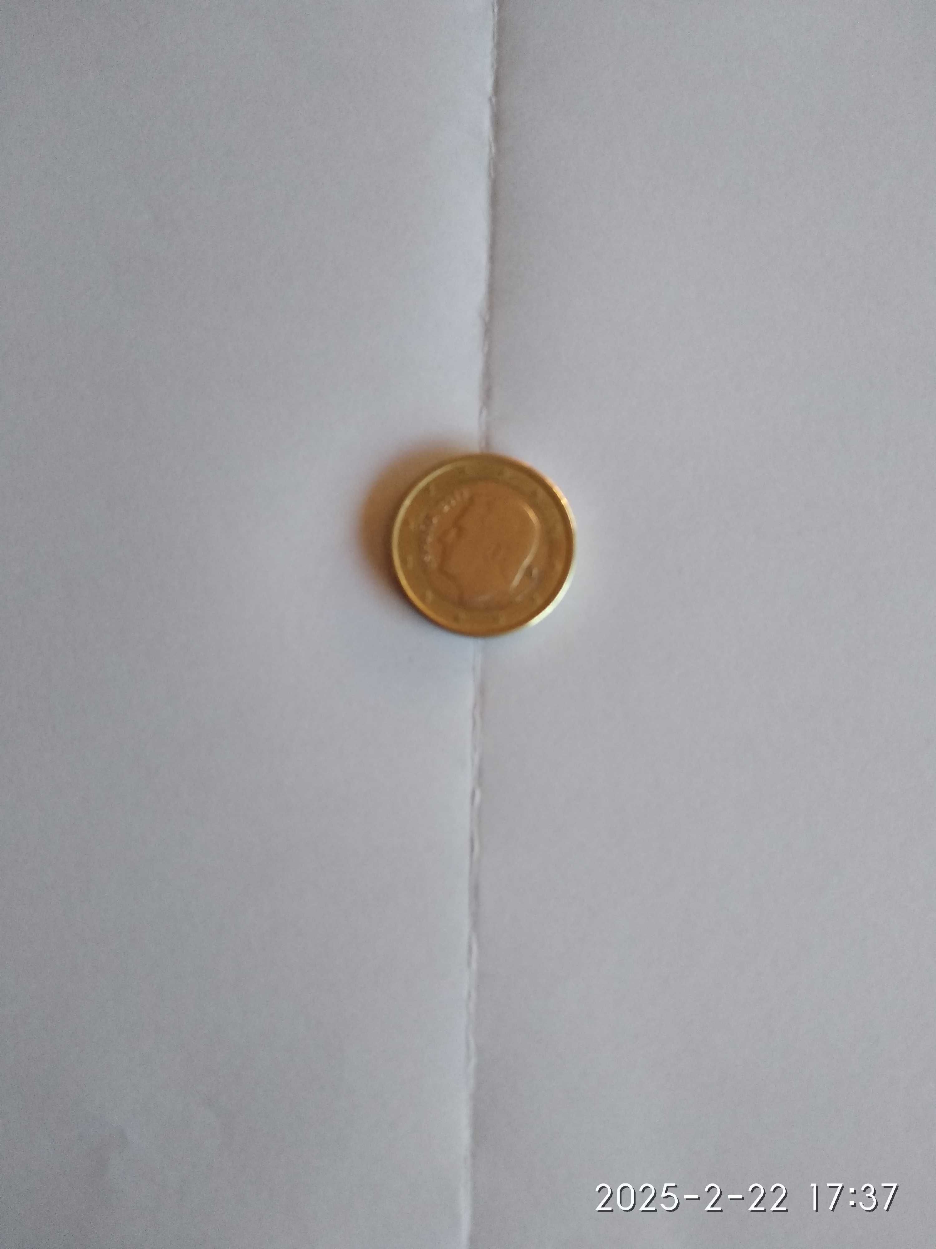 Moeda 1 Euro Espanha 2019