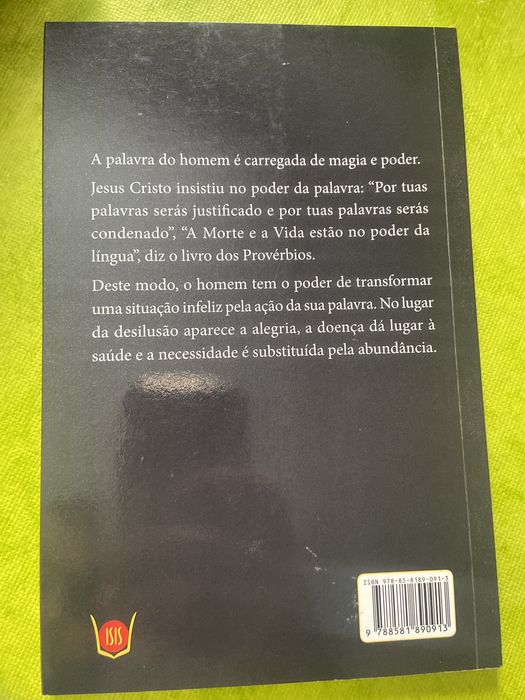 VENDO LIVRO NOVO O PODER DA PALAVRA