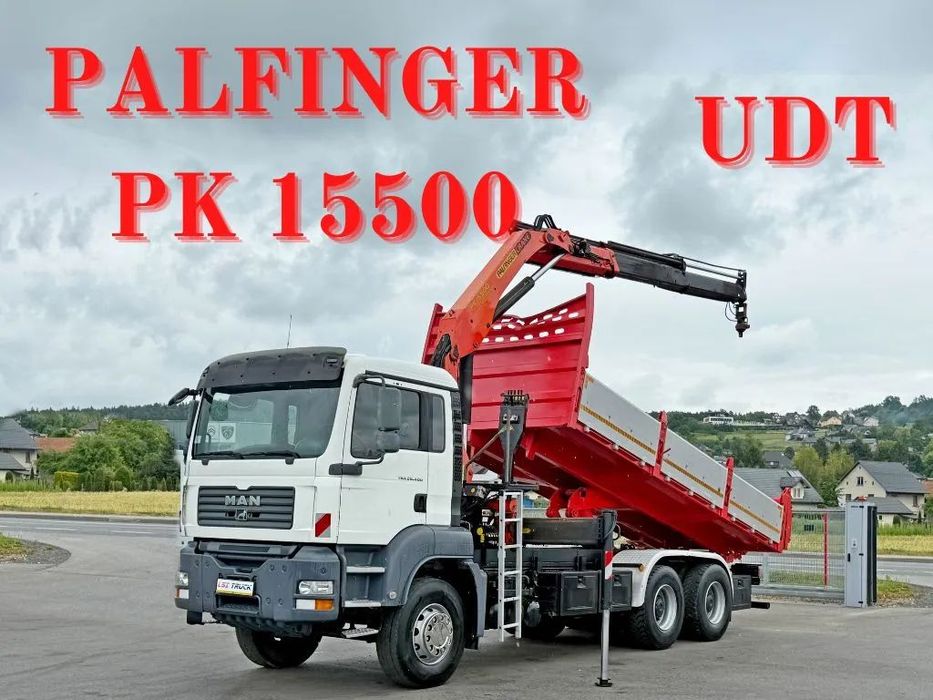 MAN TGA 26.400 *WYWROTKA 6,00m *PK 15500 * 6x4 * STAN BDB