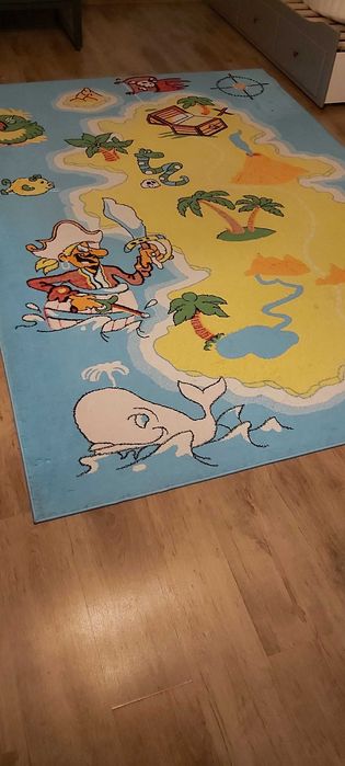 Dywan do pokoju dziecka PIRAT - WYSPA piracka 200x300cm