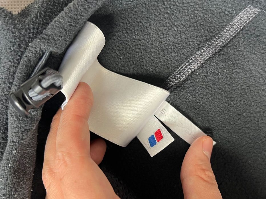 Polar Berghaus black zipped kurtka