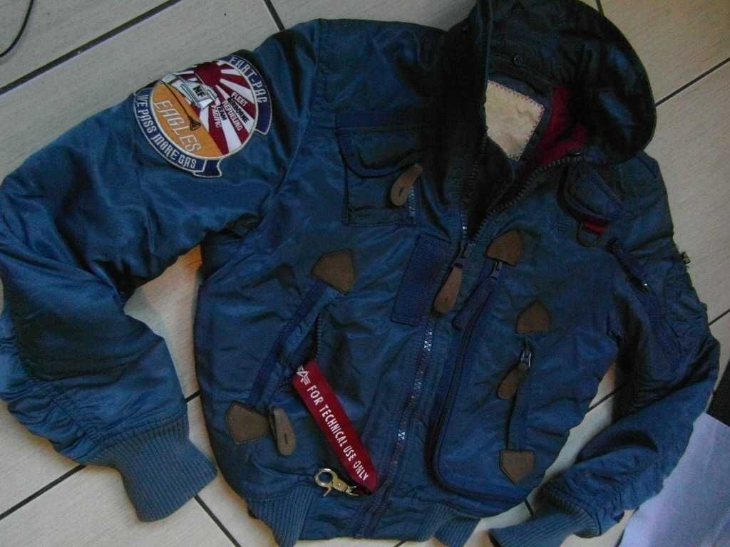 ALPHA INDUSTRIES - Kurtka/Flek _Injector Flight_Flyers/ Pilotka _S