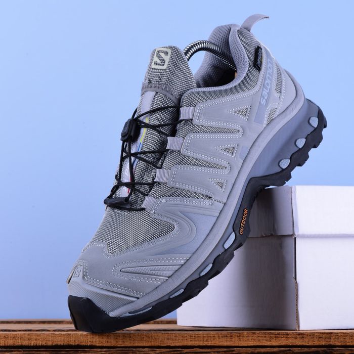 ‼️ТЕРМО‼️41-45 Salomon XA Forces grey gore-tex xt / трекінгові