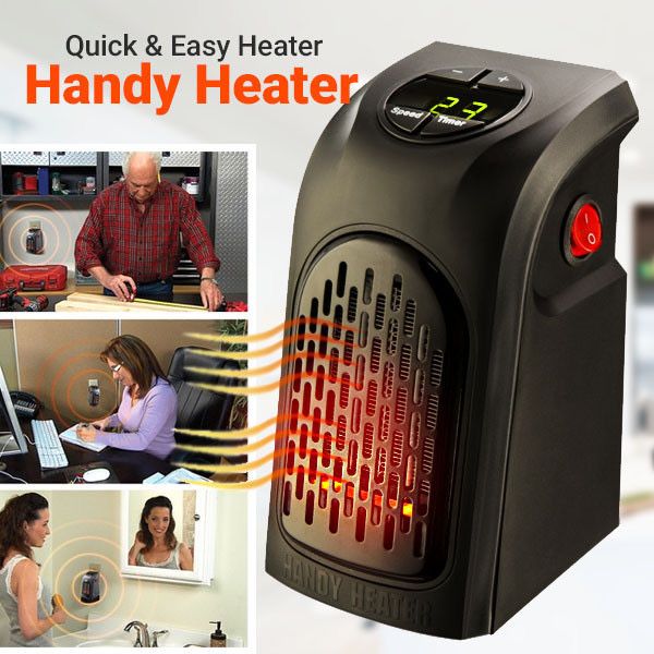 Комнатный обогреватель Handy Heater 400W Экономный Мощный с пультом