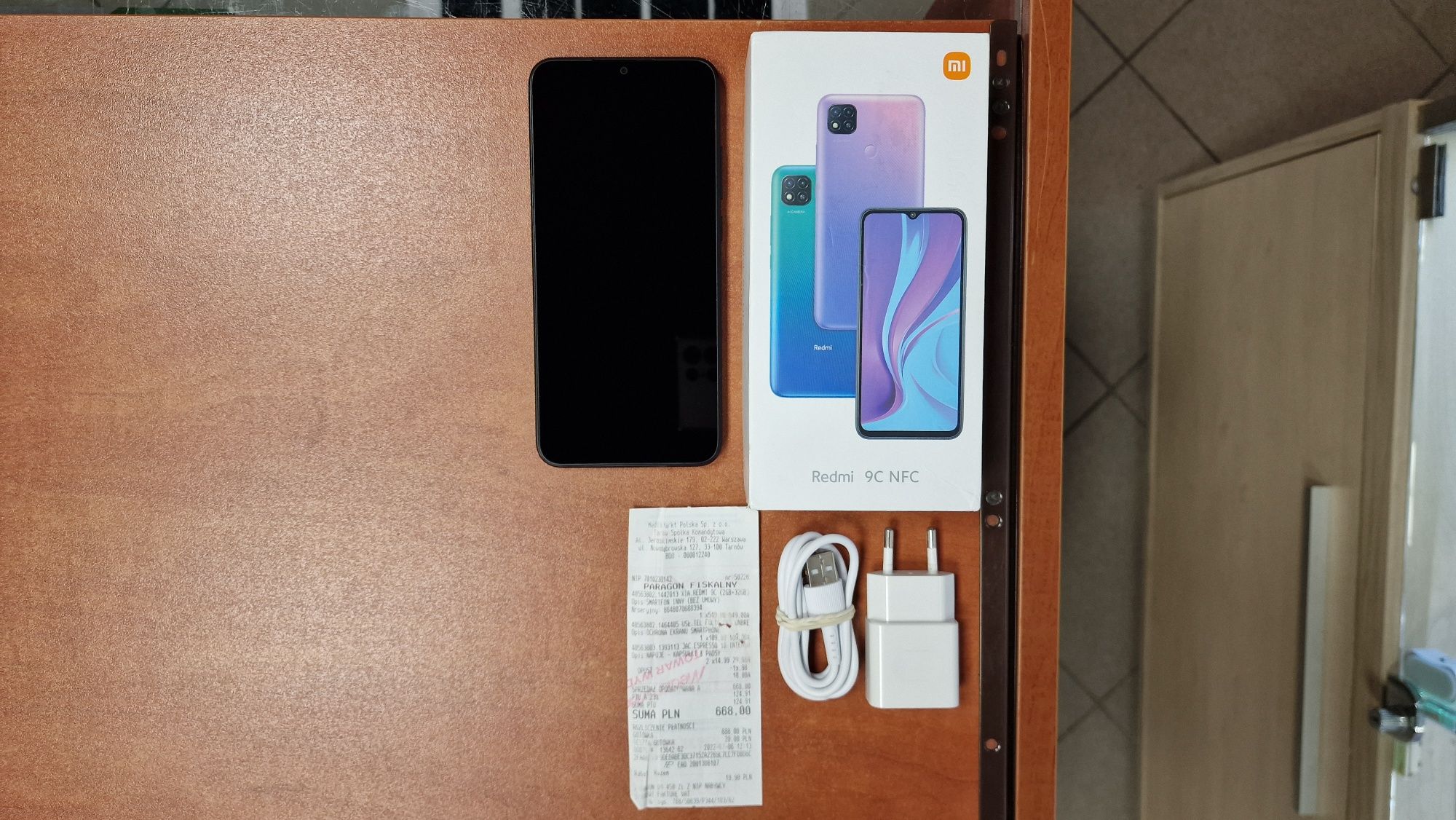 Xiaomi Redmi 9C NFC Dual Sim 32GB/2GB RAM szary, stan bdb, gwar.