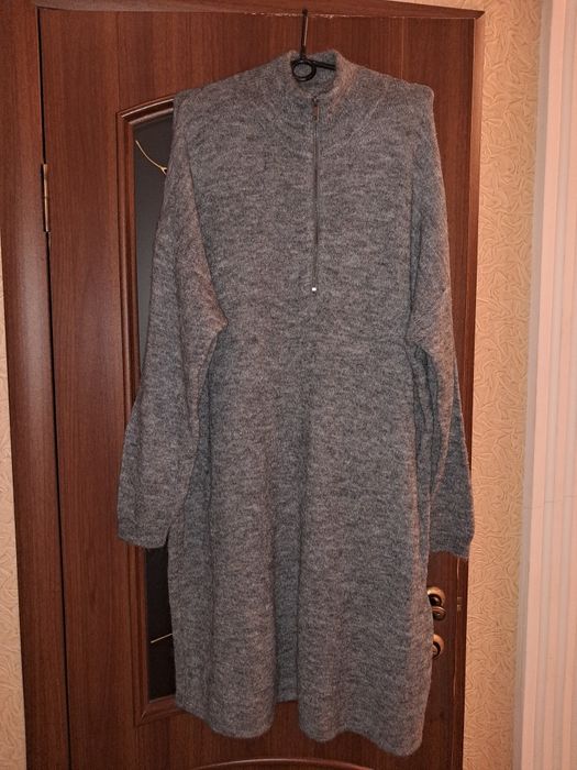 Платье туника  свитер большой размер
