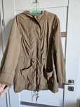 F&f kurtka parka khaki cienka bez podszewki r 44